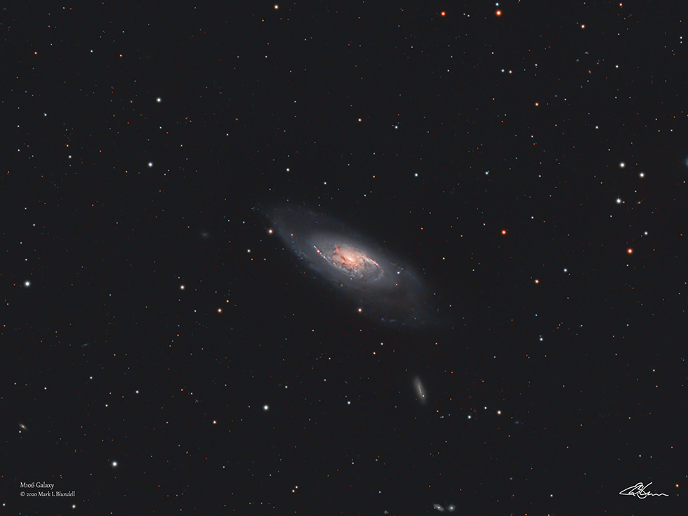 M106 by Mark Blundell.  Image used with kind permission.