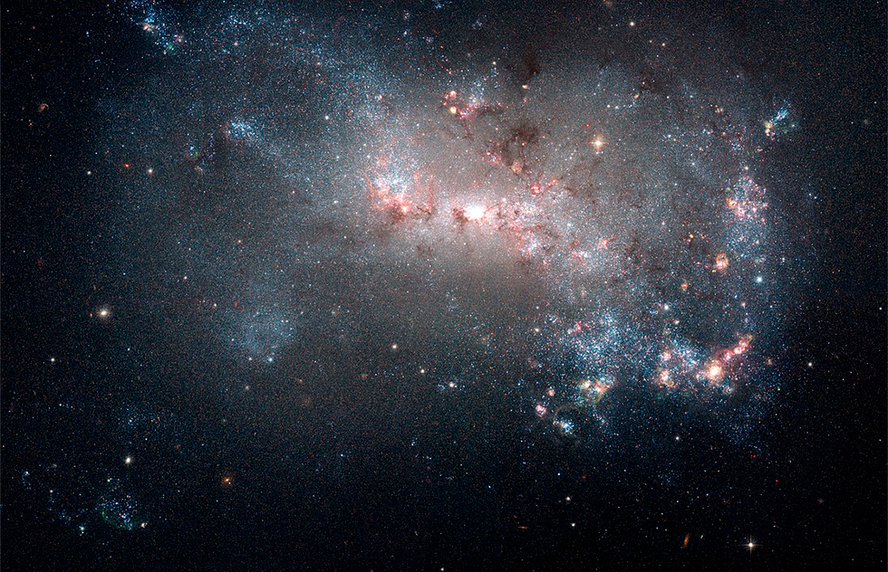 NGC4449 - HST Image.  Public Domain.