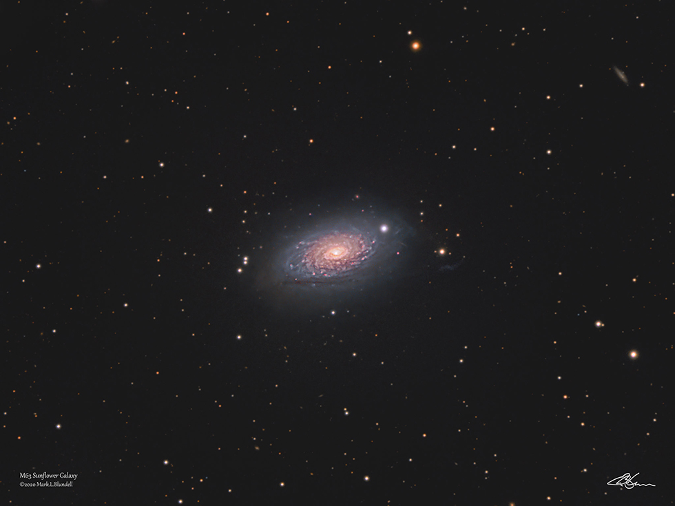 M63 by Mark Blundell.  Image used with kind permission.